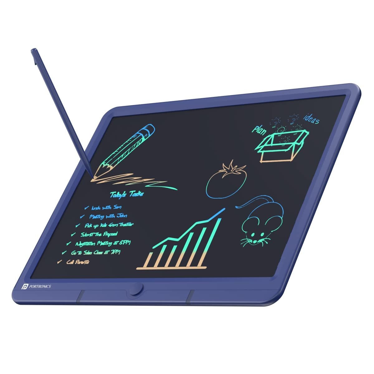Portronics Ruffpad LCD Writing Tablet