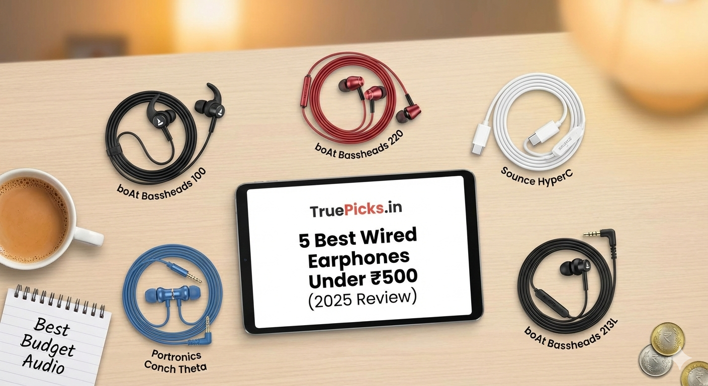 Wired Earphone under 500rs